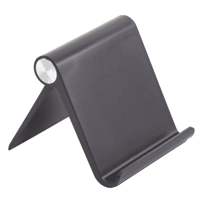 Soporte de Escritorio para Celular / Ajustable 0° a 100° / Plegable / Compatible 4" a 7.9" / ABS / Antideslizante