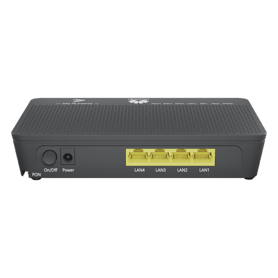 ONU GPON / 4 Puertos Gigabit / 1 PON SC/UPC / Downstream 2.488 Gbps / Upstream 1.244 Gbps / Modo Puente / Administración Nube