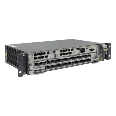OLT GPON / 16 Puertos / 2 Ranuras 2U / Switching 560 Gbit/s / L3 OSPF BGP / XGS-PON